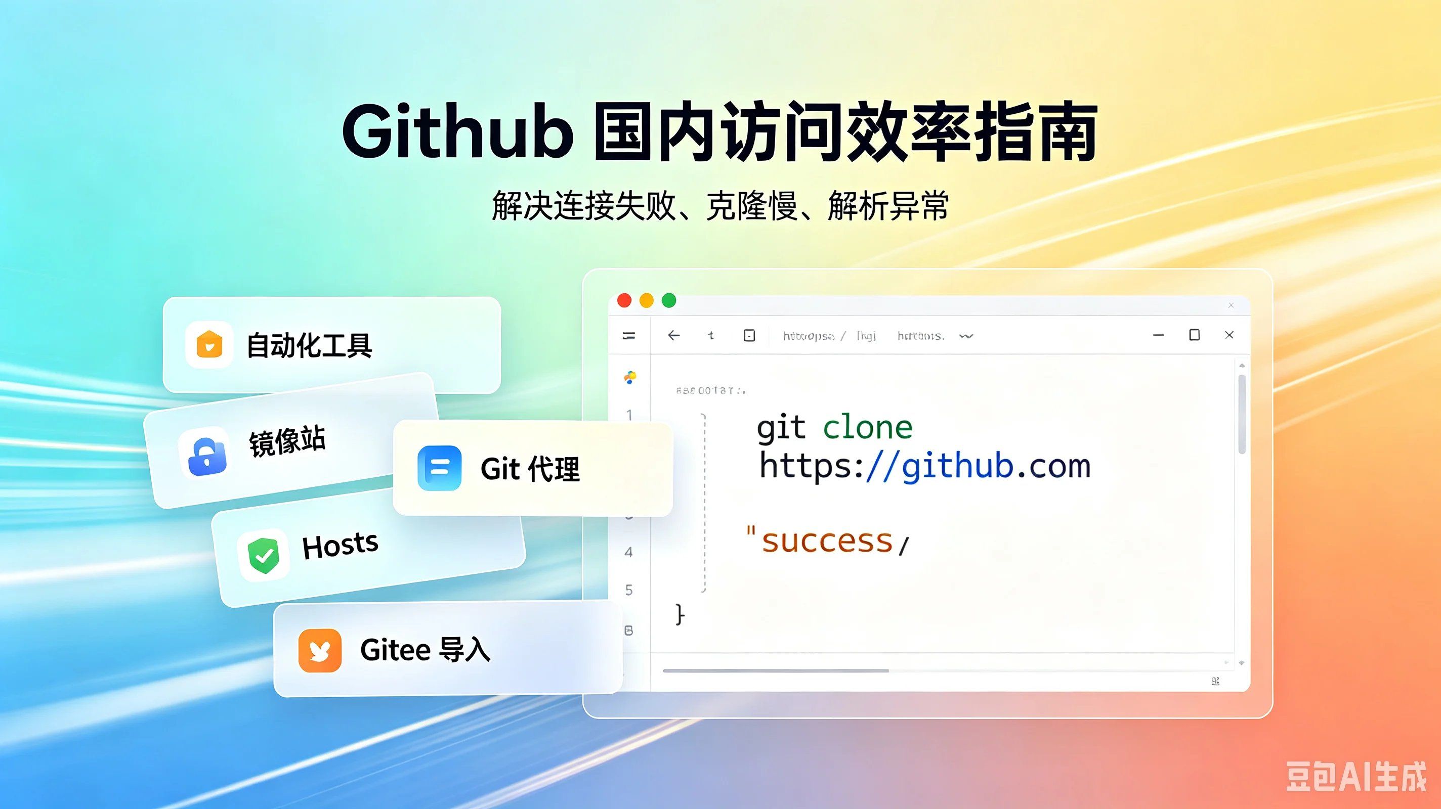 国内访问github