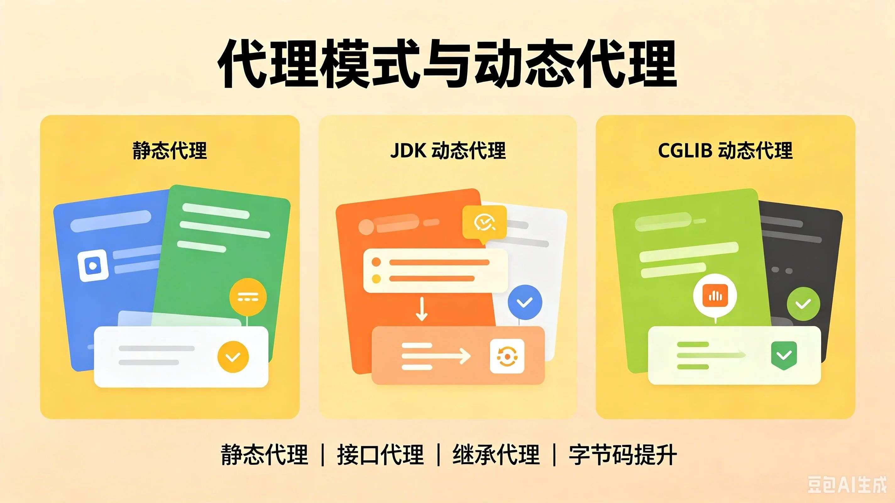 JDK和CGLIB动态代理